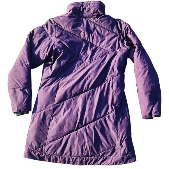 COLUMBIA Womens Jacket Sz MEDIUM Lay D Down Zip Hood NO Faux Fur - Picture 2 of 6